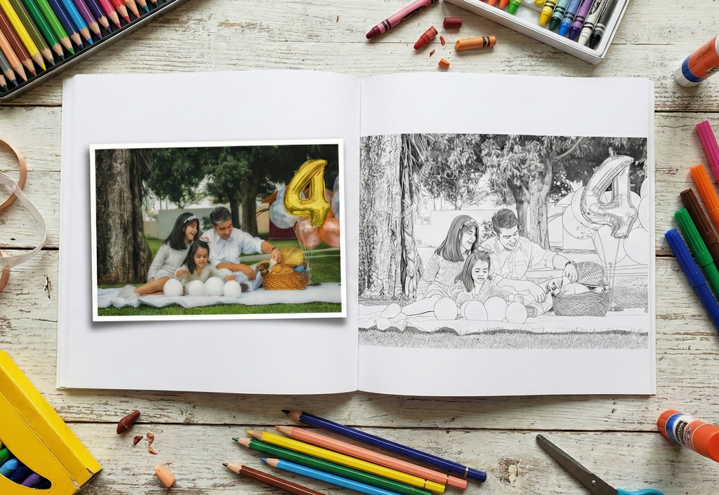 Classic Personalized Coloring Book