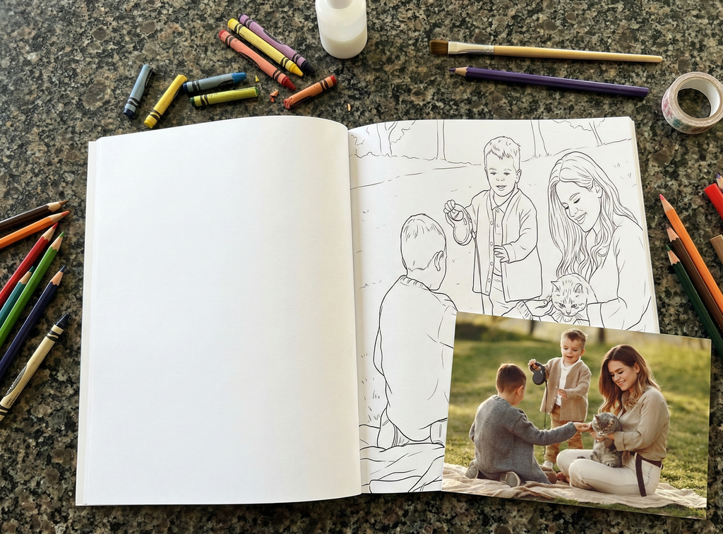 Classic Personalized Coloring Book