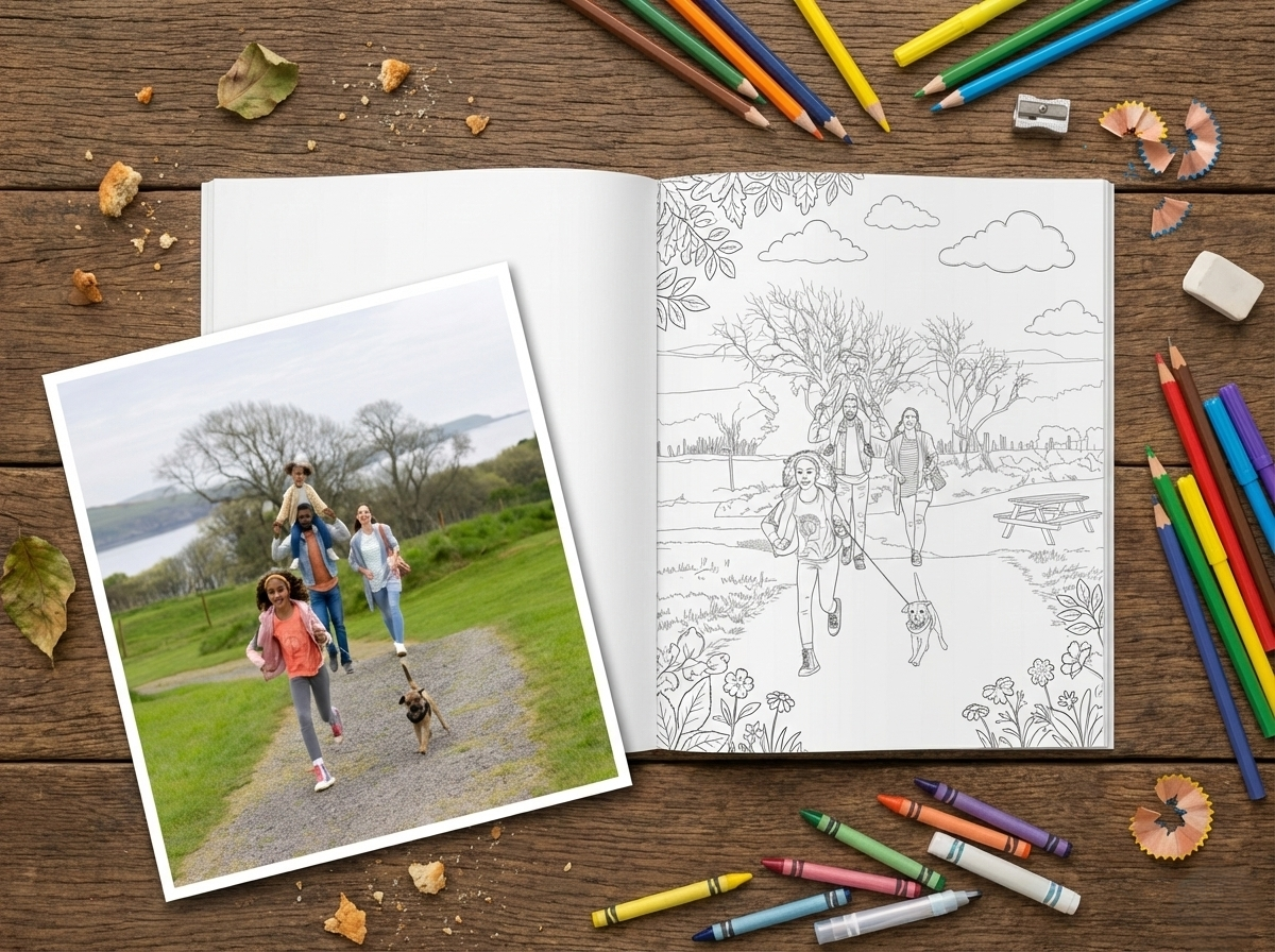 Original Personalized Coloring Book