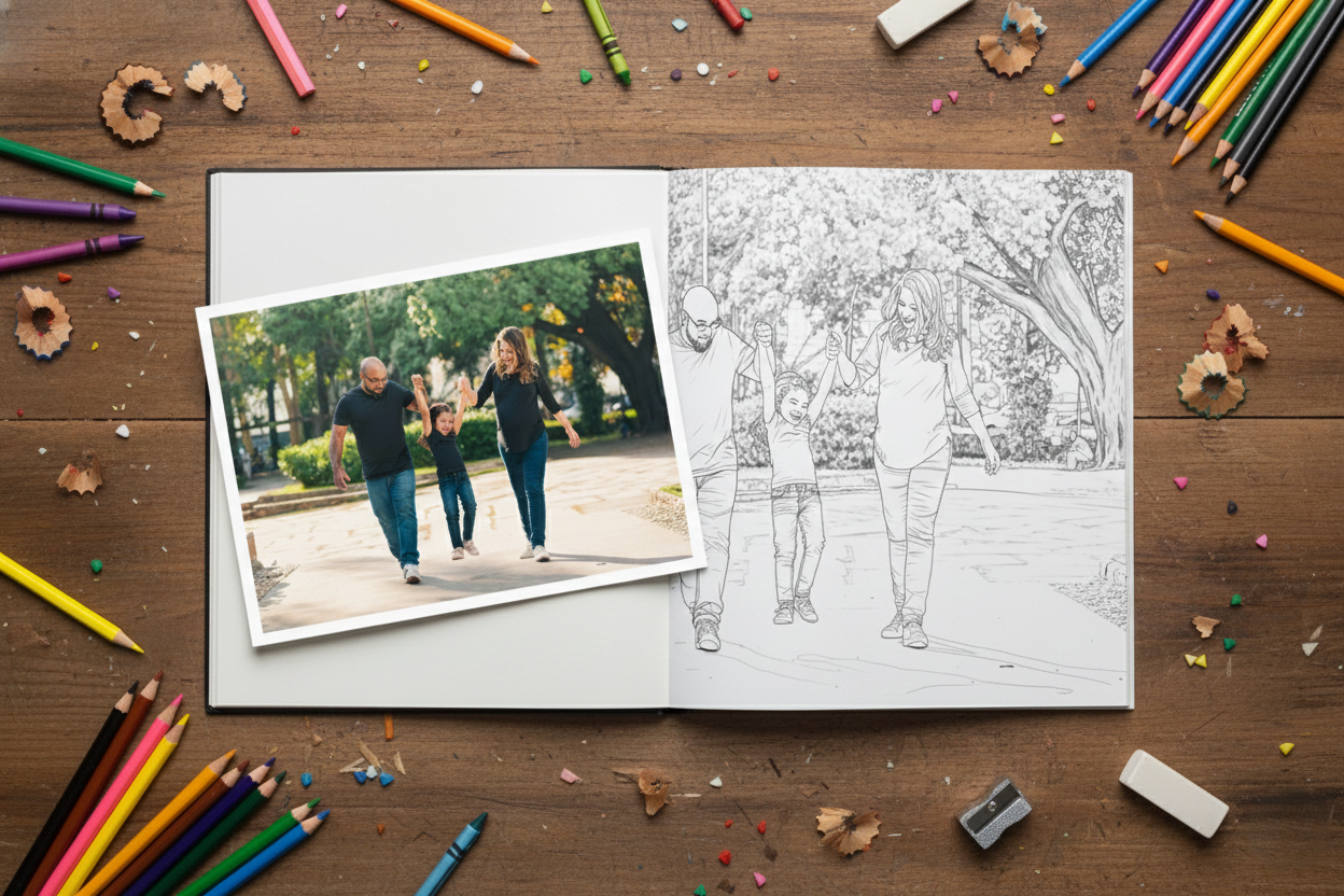 Original Personalized Coloring Book