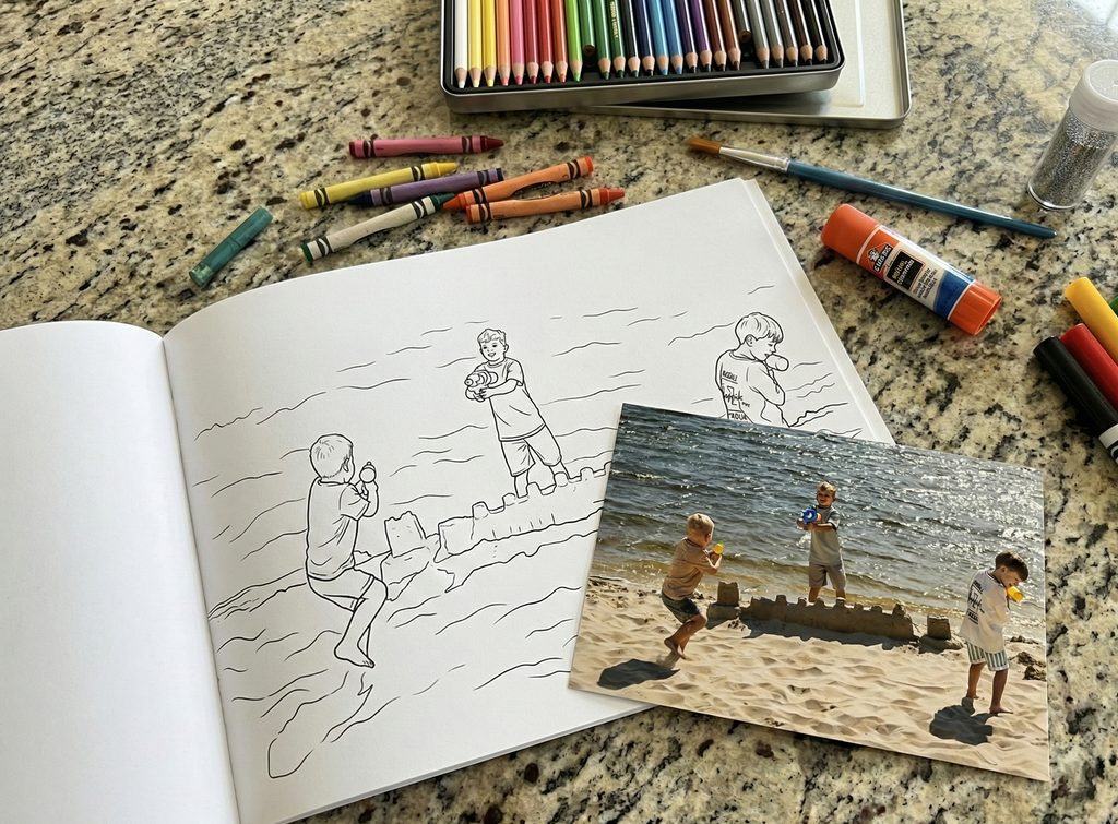 Classic Personalized Coloring Book