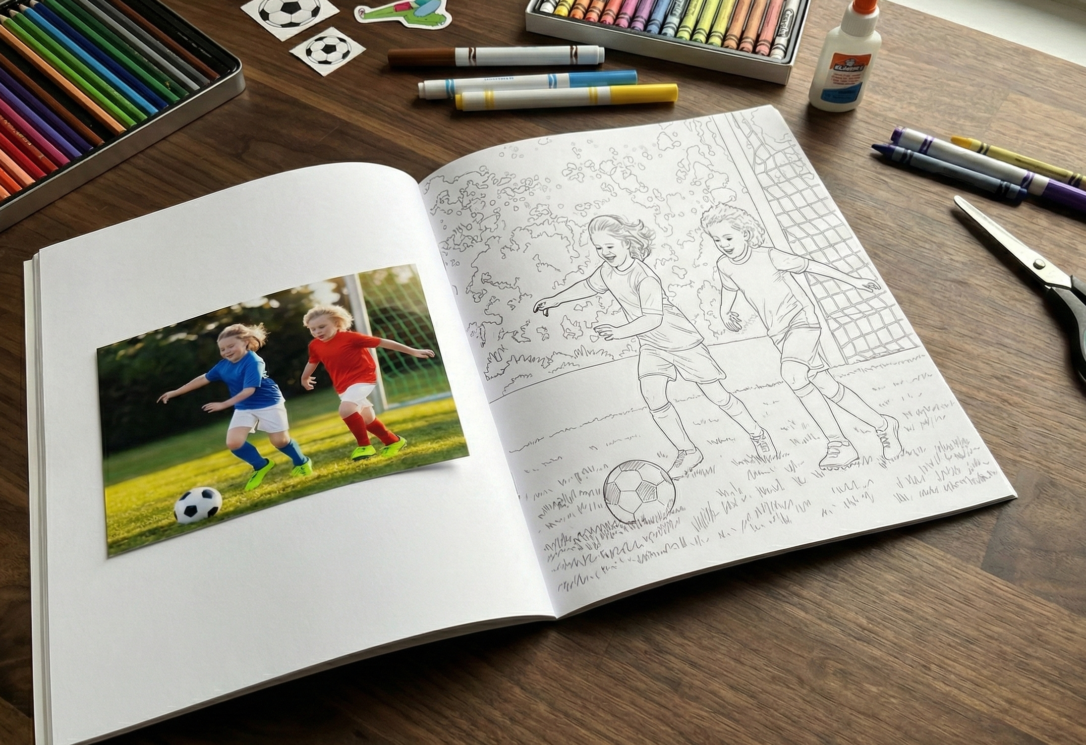 Classic Personalized Coloring Book
