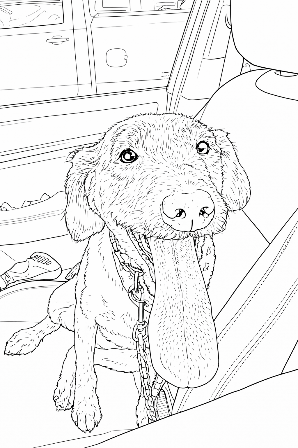 Pet Lovers Personalized Coloring Book